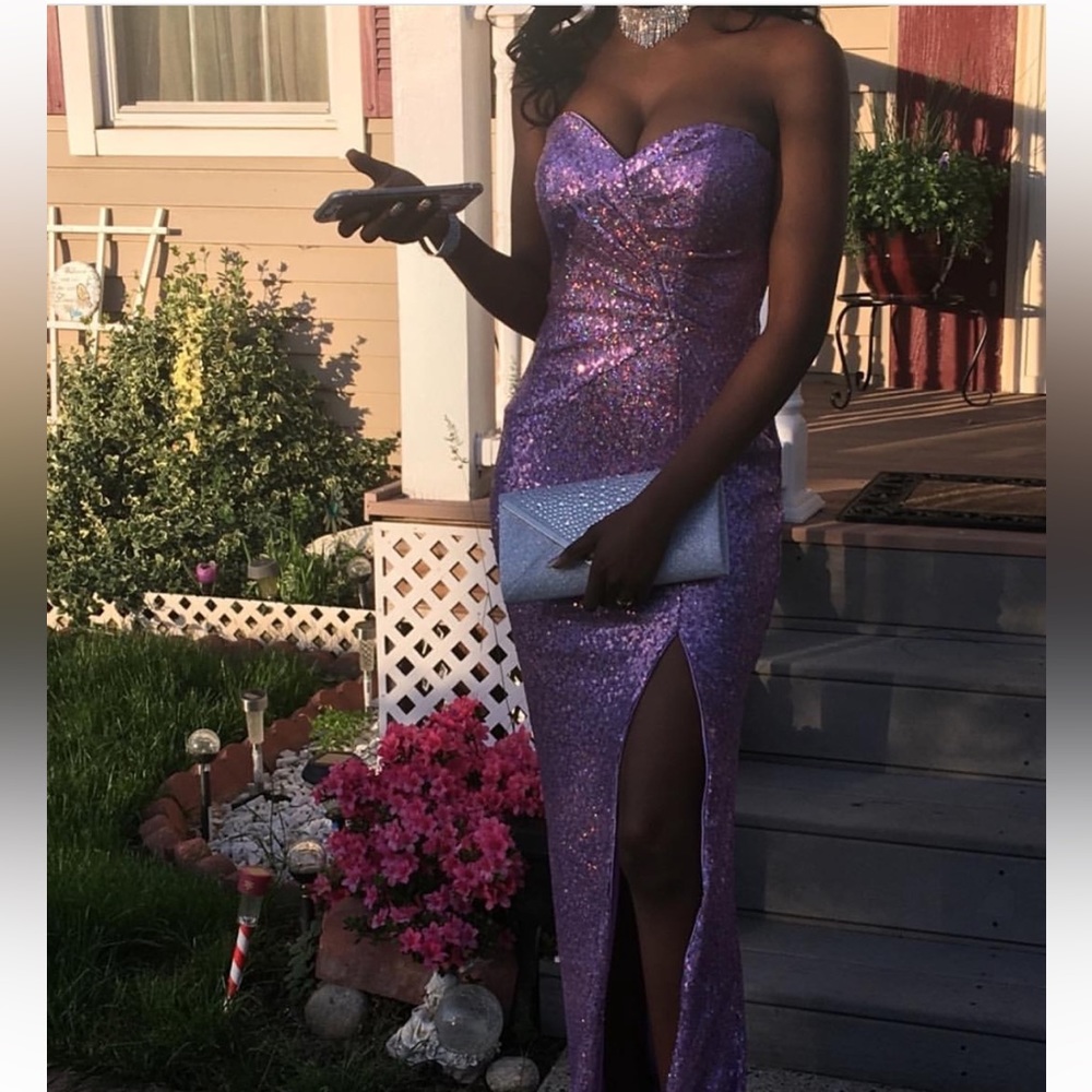 Lavender Faviana Prom Dress